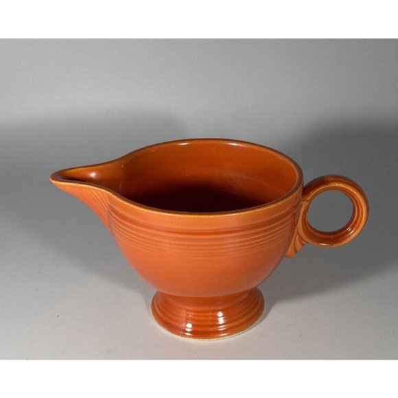 Fiesta Other - Fiesta Red Orange Creamer Fiestaware HLC USA VTG